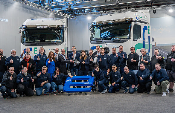 Contargo receives 20 of the first Mercedes-Benz eActros 600 worldwide 