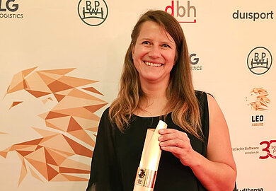 Managerin des Jahres: Kristin Kahl erhält DVZ-Leo Award